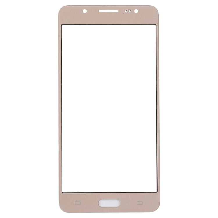 For Samsung Galaxy J5 (2016) / J510FN / J510F / J510G / J510Y / J510M 10pcs Front Screen Outer Glass Lens (Gold) - Outer Glass Lens by PMC Jewellery | Online Shopping South Africa | PMC Jewellery