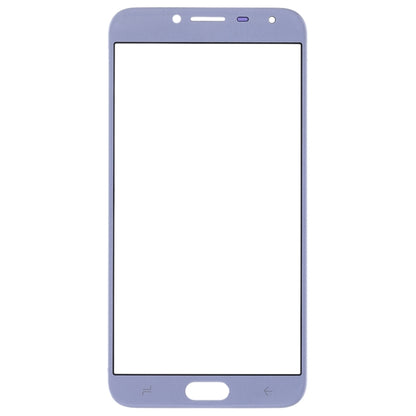 For Samsung Galaxy J4 (2018) 10pcs Front Screen Outer Glass Lens (Blue) - Outer Glass Lens by PMC Jewellery | Online Shopping South Africa | PMC Jewellery