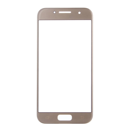 For Samsung Galaxy A5 (2017) / A520 10pcs Front Screen Outer Glass Lens (Gold) - Outer Glass Lens by PMC Jewellery | Online Shopping South Africa | PMC Jewellery