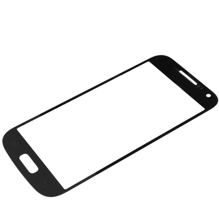 For Samsung Galaxy S IV mini / i9190 10pcs Front Screen Outer Glass Lens (Black) - Outer Glass Lens by PMC Jewellery | Online Shopping South Africa | PMC Jewellery