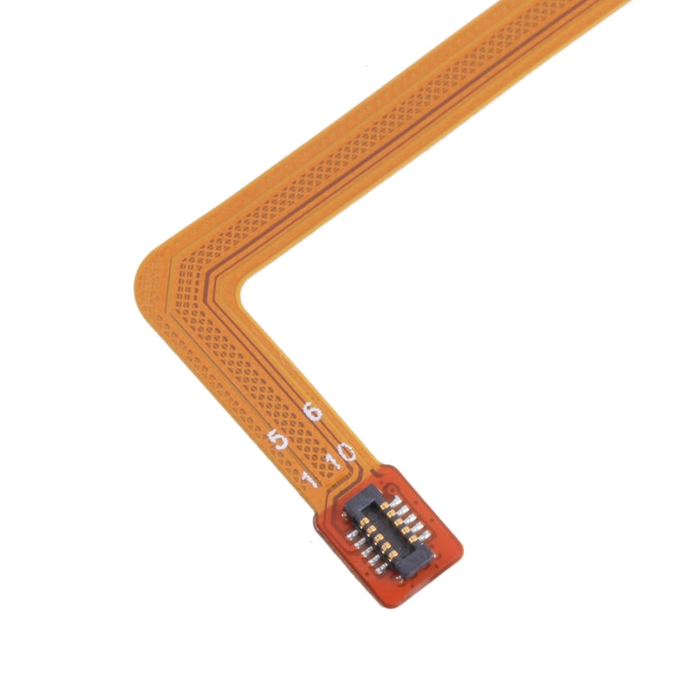 For Samsung Galaxy A10s SM-A107 Fingerprint Sensor Flex Cable(Blue) - Flex Cable by PMC Jewellery | Online Shopping South Africa | PMC Jewellery