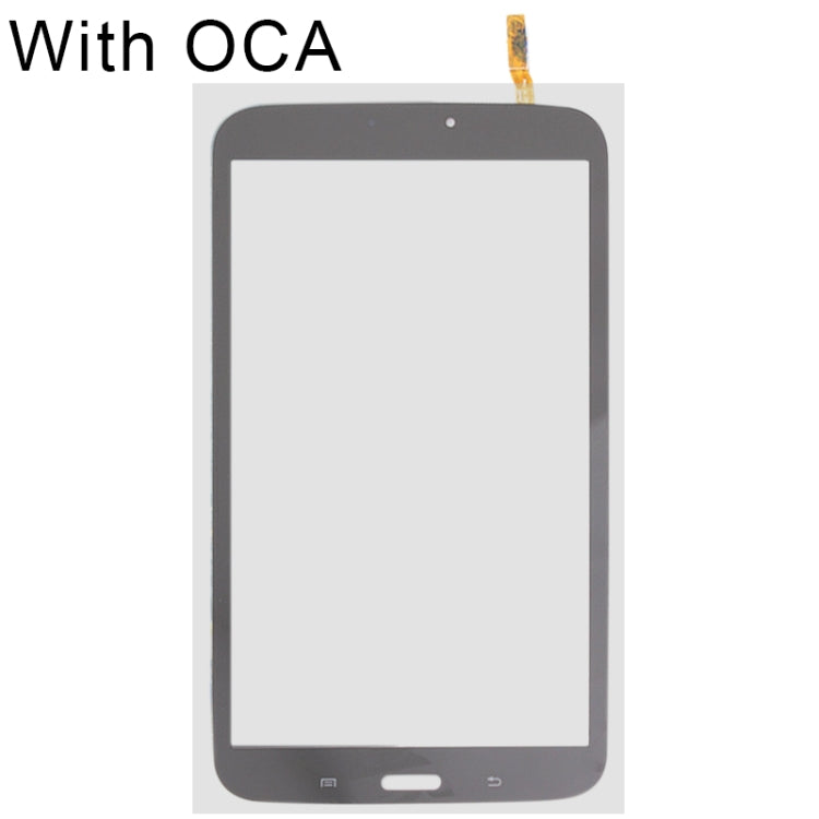 For Samsung Galaxy Tab 3 8.0 / T310  Touch Panel with OCA Optically Clear Adhesive (Black) - Touch Panel by PMC Jewellery | Online Shopping South Africa | PMC Jewellery