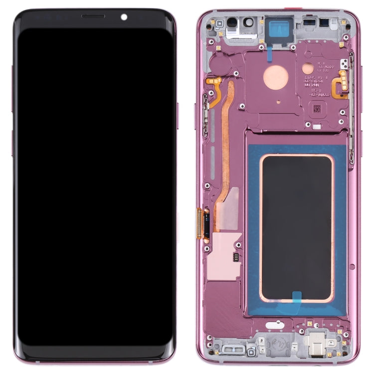 Original Super AMOLED LCD Screen for Galaxy S9 / G960F / DS / G960U / G960W / G9600 Digitizer Full Assembly with Frame (Purple) - LCD Screen by PMC Jewellery | Online Shopping South Africa | PMC Jewellery