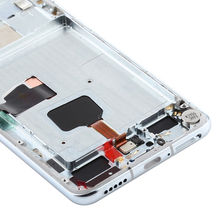 Original OLED LCD Screen for Huawei P40 Digitizer Full Assembly with Frame(Silver) - free shipping - PMC TechLife - Order now!