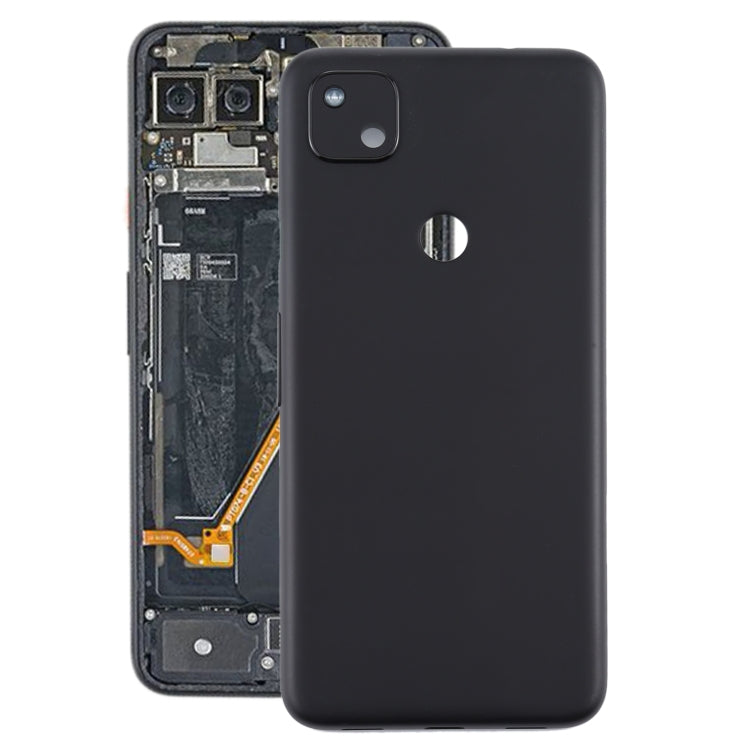 Battery Back Cover for Google Pixel 4a(Black) - Back Cover by PMC TechLife | Online Shopping South Africa | PMC TechLife