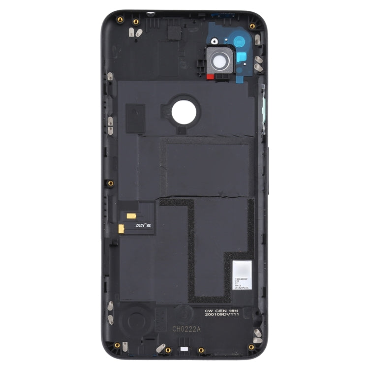 Battery Back Cover for Google Pixel 4a(Black) - Back Cover by PMC TechLife | Online Shopping South Africa | PMC TechLife
