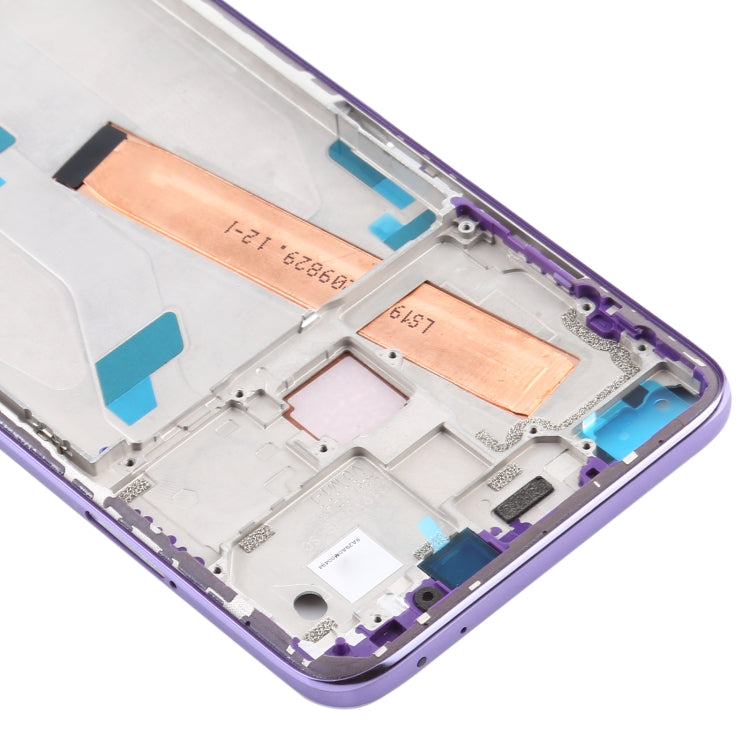 Front Housing LCD Frame Bezel Plate for Xiaomi Redmi K30i 5G (Purple) - LCD Related Parts by PMC TechLife | Online Shopping South Africa | PMC TechLife
