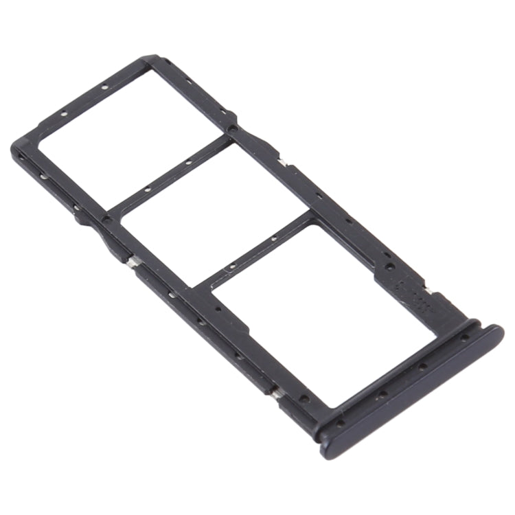 SIM Card Tray + SIM Card Tray + Micro SD Card Tray for Xiaomi Redmi 9A/Redmi 9C(Black) - Card Tray by PMC TechLife | Online Shopping South Africa | PMC TechLife | Buy Now Pay Later Mobicred