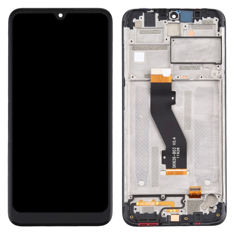 TFT LCD Screen for Nokia 3.2 Digitizer Full Assembly with Frame (Black) - free shipping - PMC TechLife - Order now!