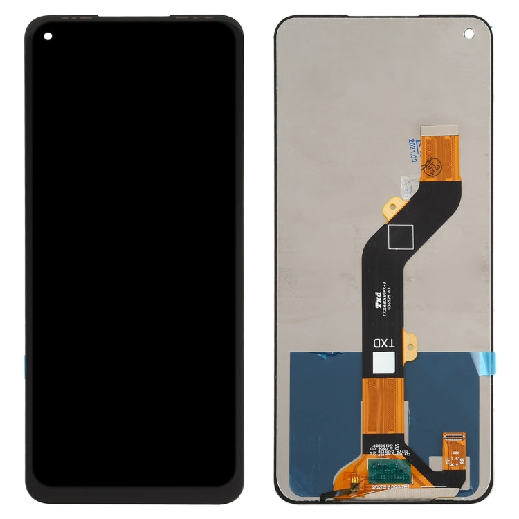 TFT LCD Screen for Tecno Spark 6 KE7 with Digitizer Full Assembly - free shipping - PMC TechLife - Order now!