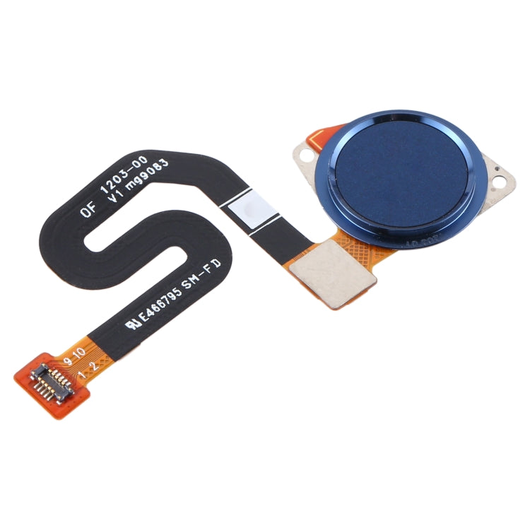 Fingerprint Sensor Flex Cable for Motorola Moto G7 Play/Moto G7 Power XT1955(Blue) - Flex Cable by PMC Jewellery | Online Shopping South Africa | PMC Jewellery