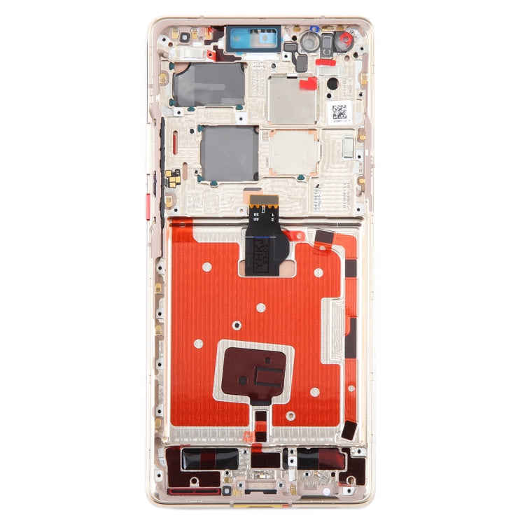 Original LCD Screen and Digitizer Full Assembly with Frame for Huawei Mate 40 Pro (Gold) - LCD Screen by PMC Jewellery | Online Shopping South Africa | PMC Jewellery