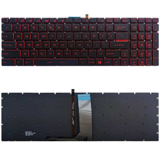 US Version Keyboard with Backlight for MSI GT62 GT72 GE62 GE72 GS60 GS70 GL62 GL72 GP62 GT72S GP72 GL63 GL73 (Red) - Replacement Keyboards by PMC Jewellery | Online Shopping South Africa | PMC Jewellery