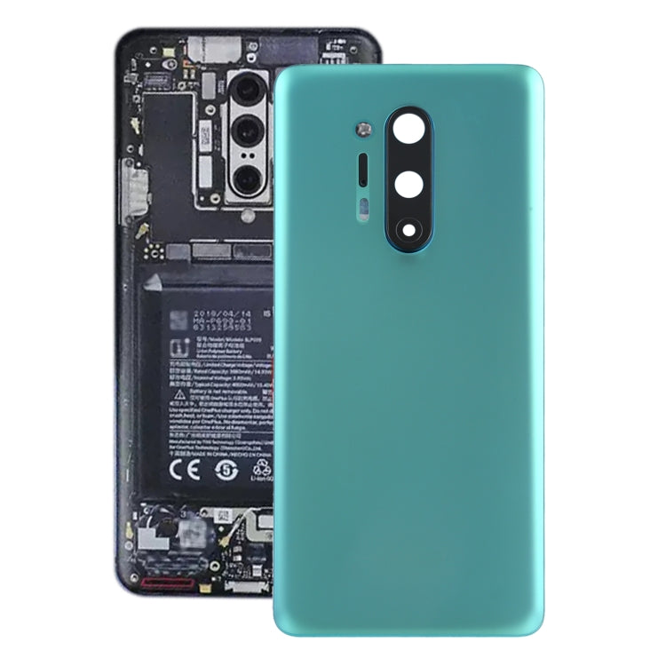 For OnePlus 8 Pro Battery Back Cover with Camera Lens Cover (Green) - free shipping - PMC TechLife - Order now!