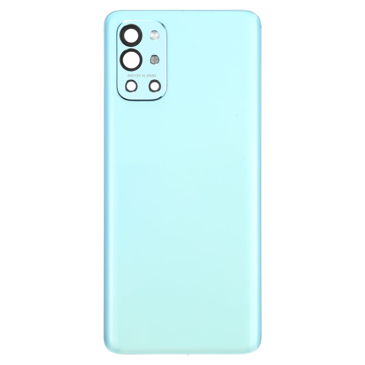 For OnePlus 9R Battery Back Cover With Camera Lens (Blue) - Back Cover by PMC TechLife | Online Shopping South Africa | PMC TechLife