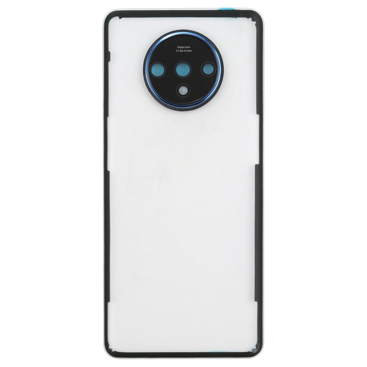 For OnePlus 7T Battery Back Cover With Camera Lens (Transparent) - free shipping - PMC TechLife - Order now!