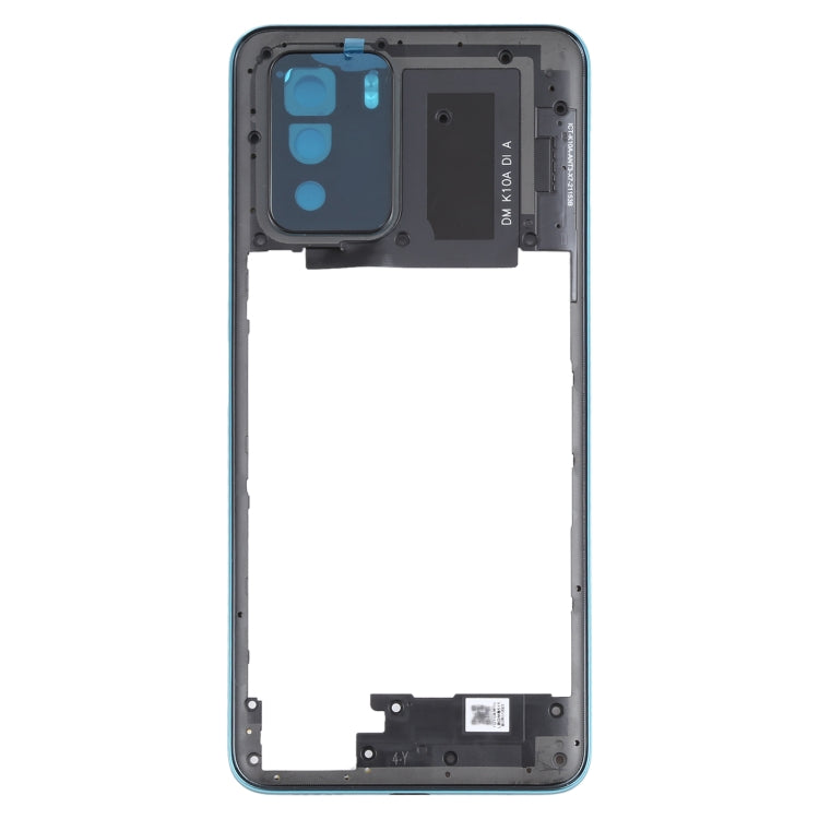 Middle Frame Bezel Plate for Xiaomi Redmi Note 10 Pro 5G (Blue) - Frame Bezel Plate by PMC TechLife | Online Shopping South Africa | PMC TechLife