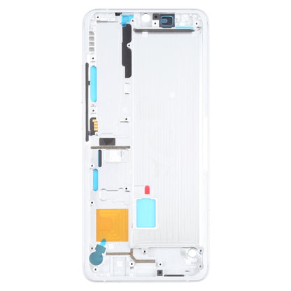 Front Housing LCD Frame Bezel Plate for Xiaomi Mi Note 10 Lite M2002F4LG, M1910F4G (White) - LCD Related Parts by PMC Jewellery | Online Shopping South Africa | PMC Jewellery