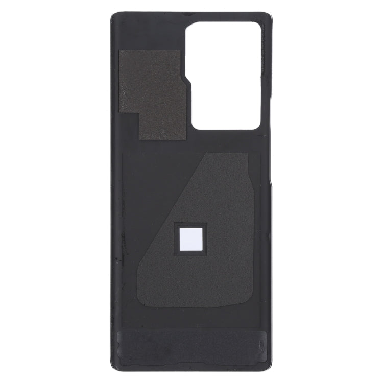 Glass Battery Back Cover for ZTE Axon 30 Ultra 5G(Black) - For ZTE by PMC Jewellery | Online Shopping South Africa | PMC Jewellery