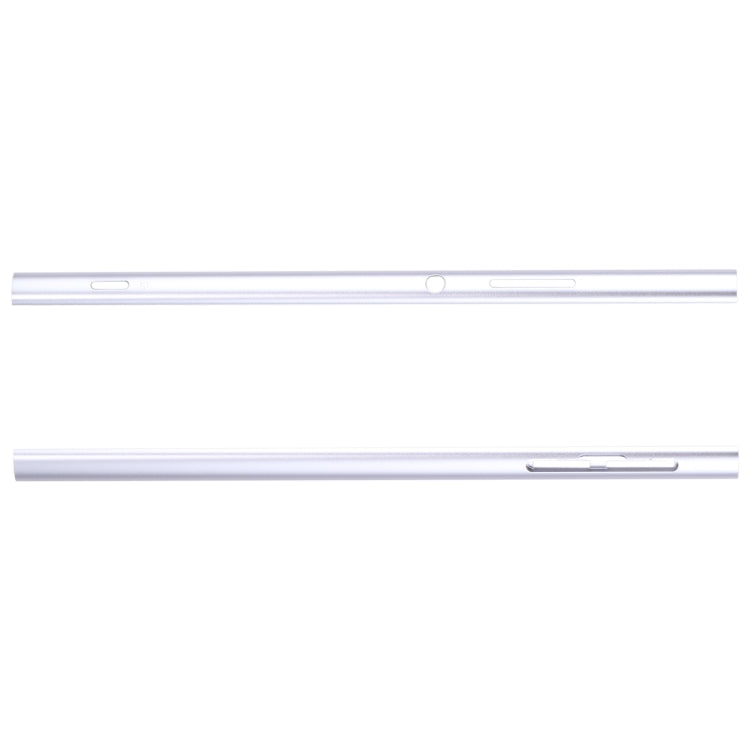 1 Pair Metal Side Part Sidebar For Sony Xperia XA2 Ultra (Silver) - Frame Bezel Plate by PMC TechLife | Online Shopping South Africa | PMC TechLife