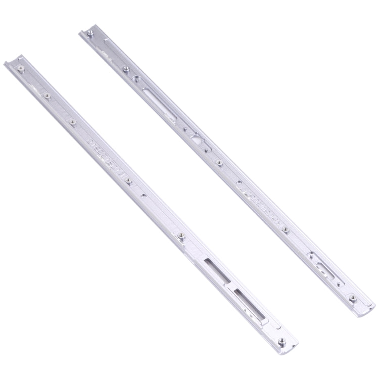 1 Pair Metal Side Part Sidebar For Sony Xperia XA2 Ultra (Silver) - Frame Bezel Plate by PMC TechLife | Online Shopping South Africa | PMC TechLife