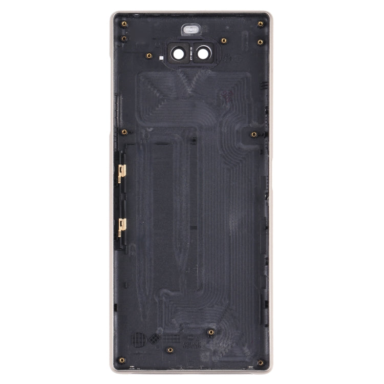 Battery Back Cover for Sony Xperia 10 Plus(Gold) - Back Cover by PMC TechLife | Online Shopping South Africa | PMC TechLife