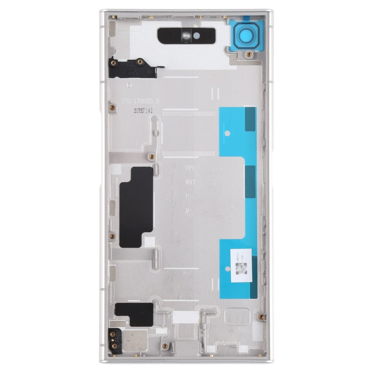 Battery Back Cover for Sony Xperia XZ1(Silver) - Back Cover by PMC TechLife | Online Shopping South Africa | PMC TechLife