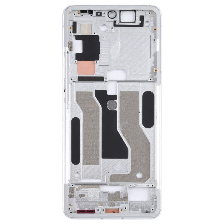 For Meizu 18 Pro Middle Frame Bezel Plate(White) - Frame Bezel Plate by PMC TechLife | Online Shopping South Africa | PMC TechLife