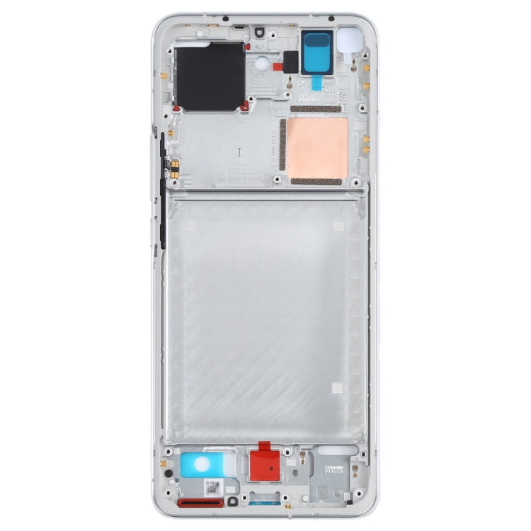 Original Front Housing LCD Frame Bezel Plate for Xiaomi Mi 11 Pro M2102K1AC (Silver) - Frame Bezel Plate by PMC TechLife | Online Shopping South Africa | PMC TechLife