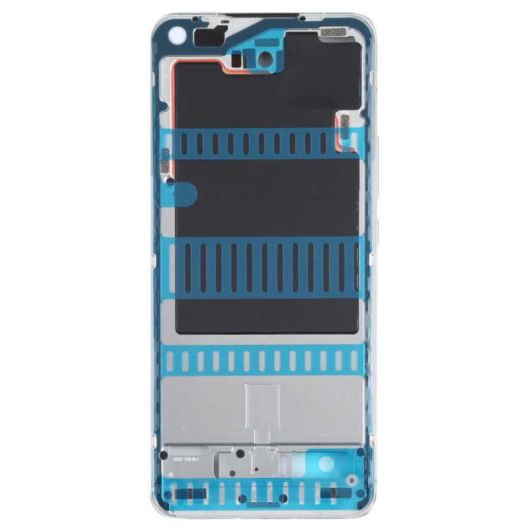 Original Front Housing LCD Frame Bezel Plate for Xiaomi Mi 11 Pro M2102K1AC (Silver) - Frame Bezel Plate by PMC TechLife | Online Shopping South Africa | PMC TechLife