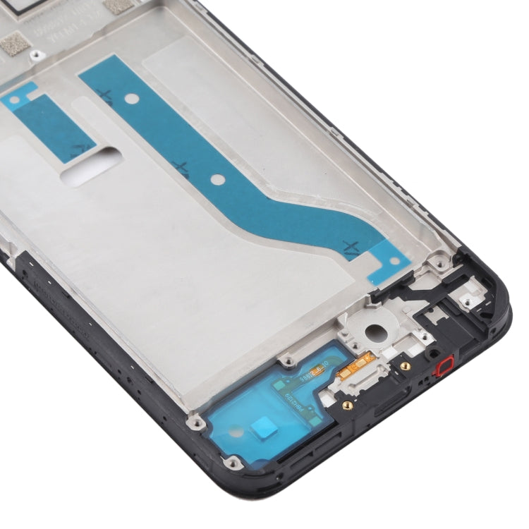 Original Front Housing LCD Frame Bezel Plate for Motorola Edge 20 Lite (Black) - Frame Bezel Plate by PMC TechLife | Online Shopping South Africa | PMC TechLife