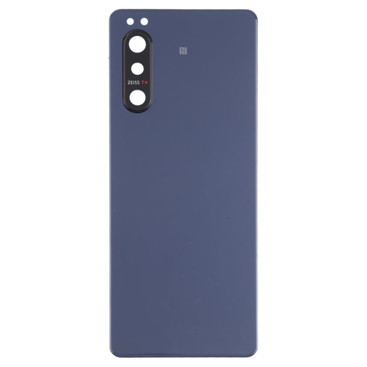 Battery Back Cover with Camera Lens Cover for Sony Xperia 5 II(Blue) - Back Cover by PMC TechLife | Online Shopping South Africa | PMC TechLife
