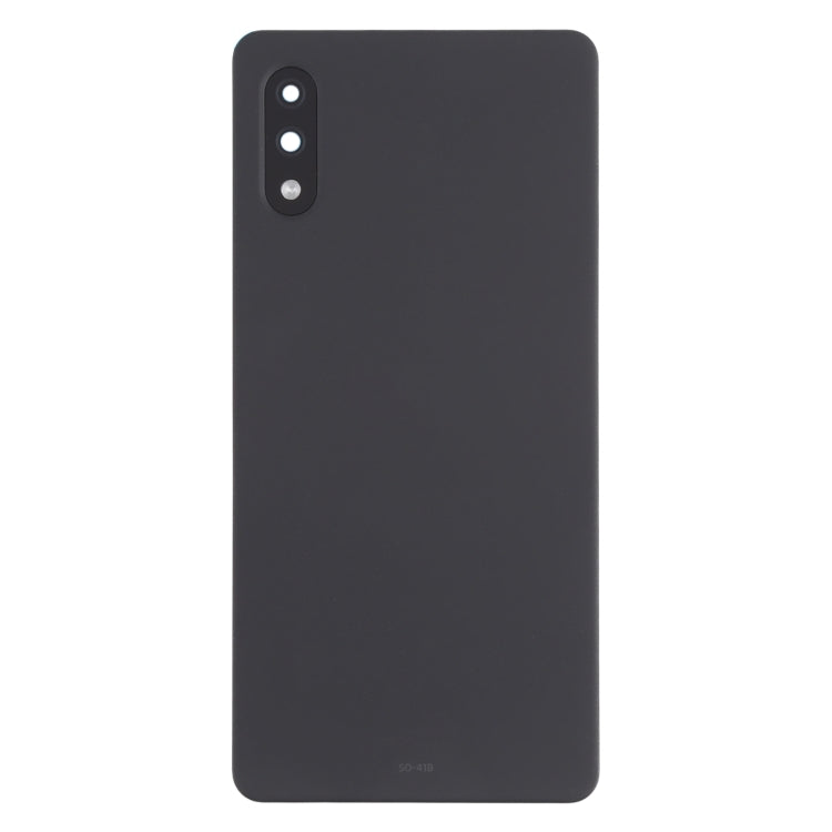 Battery Back Cover with Camera Lens Cover for Sony Xperia Ace II SO-41B(Black) - Back Cover by PMC TechLife | Online Shopping South Africa | PMC TechLife
