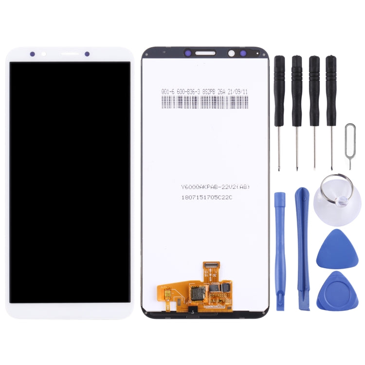 OEM LCD Screen for Huawei Y7 Pro 2018 with Digitizer Full Assembly(White) - LCD Screen by PMC Jewellery | Online Shopping South Africa | PMC Jewellery