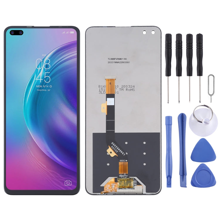 TFT LCD Screen for Tecno Camon 16 Premier CE9, CD6j with Digitizer Full Assembly - free shipping - PMC TechLife - Order now!