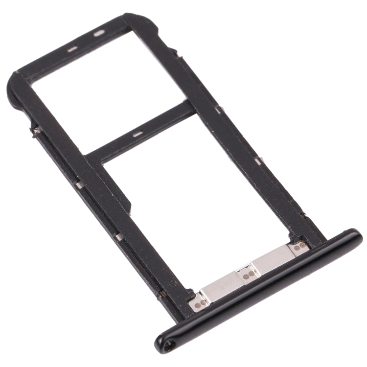 SIM Card Tray + Micro SD Card Tray for ZTE Blade A7 2019 (Black) - For ZTE by PMC Jewellery | Online Shopping South Africa | PMC Jewellery