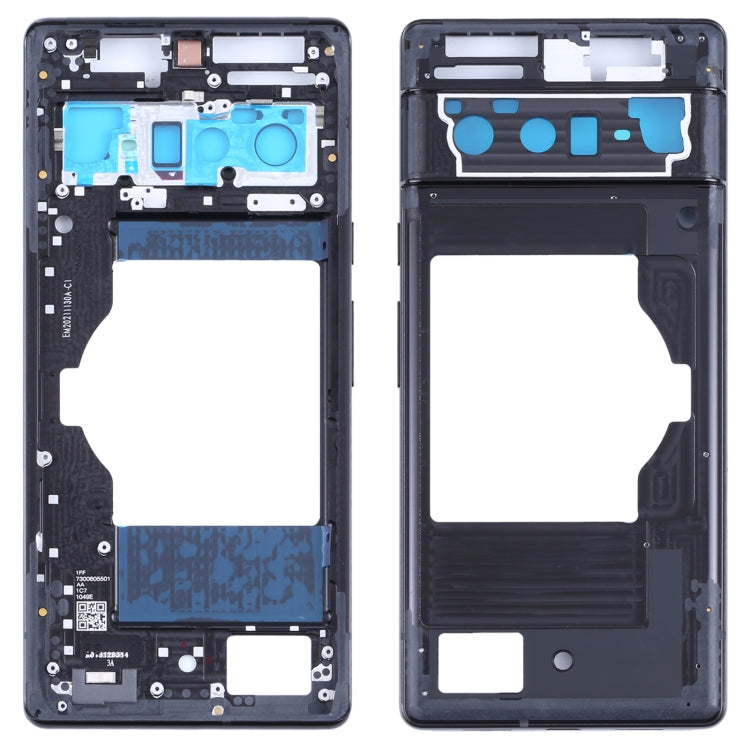 Original Middle Frame Bezel Plate for Google Pixel 6 Pro(Black) - Frame Bezel Plate by PMC TechLife | Online Shopping South Africa | PMC TechLife