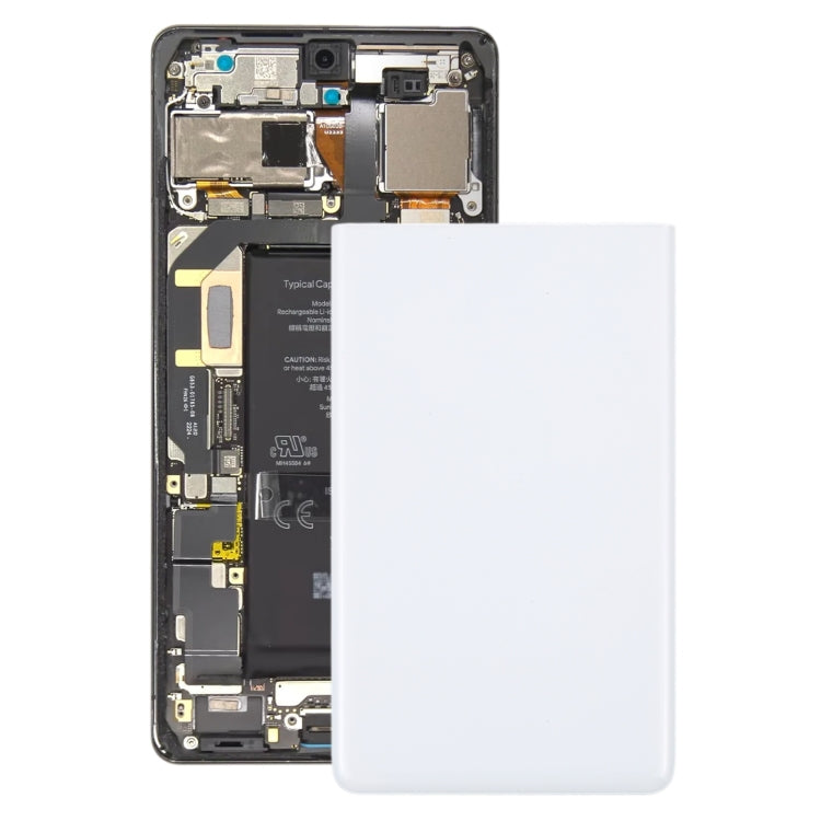 For Google Pixel 7 OEM Battery Back Cover(White) - Back Cover by PMC TechLife | Online Shopping South Africa | PMC TechLife
