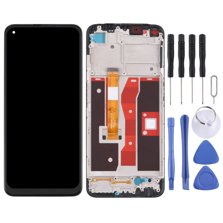 LCD Screen and Digitizer Full Assembly with Frame for OPPO A54 4G/A55 4G CPH2325 CPH2239 - free shipping - PMC TechLife - Order now!