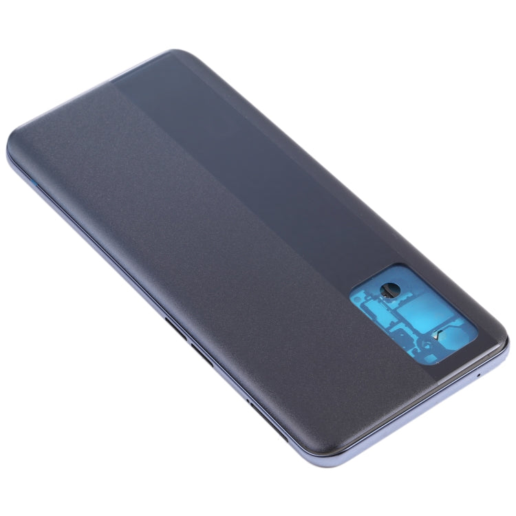 For OPPO Realme GT Neo RMX3031 Middle Frame Bezel Plate + Battery Back Cover (Black) - Frame Bezel Plate by PMC TechLife | Online Shopping South Africa | PMC TechLife