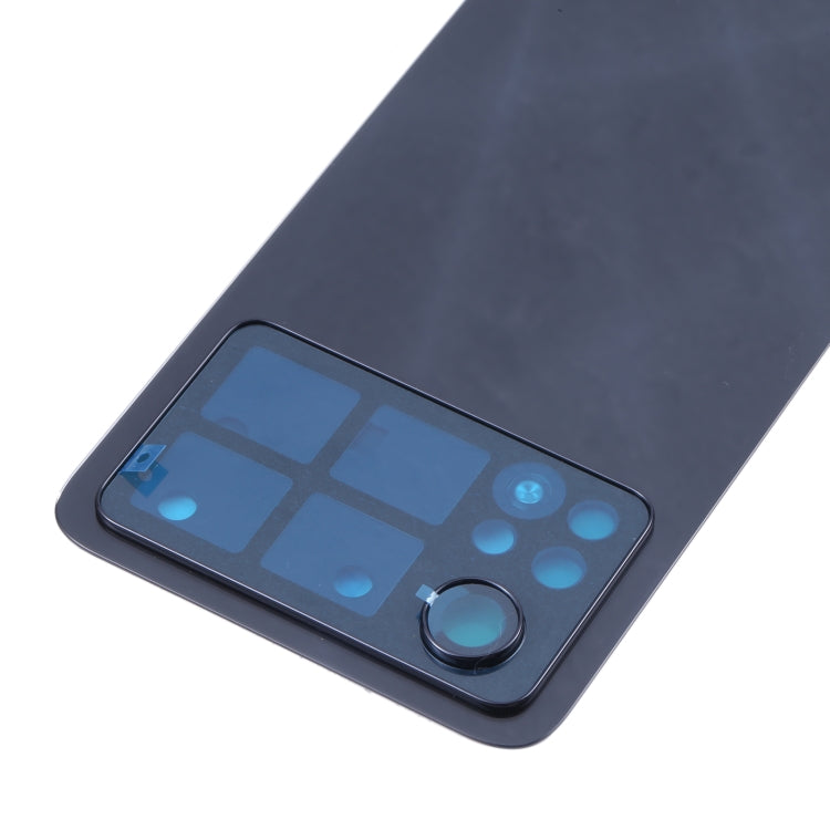 Original Battery Back Cover for Xiaomi Poco X4 Pro 5G (Black) - Back Cover by PMC TechLife | Online Shopping South Africa | PMC TechLife