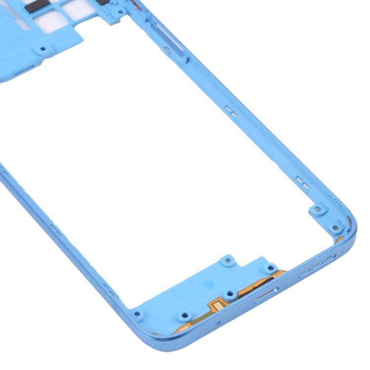 Middle Frame Bezel Plate for Xiaomi Redmi 10/Redmi 10 Prime/Redmi Note 11 4G/Redmi 10 2022(Blue) - Frame Bezel Plate by PMC TechLife | Online Shopping South Africa | PMC TechLife