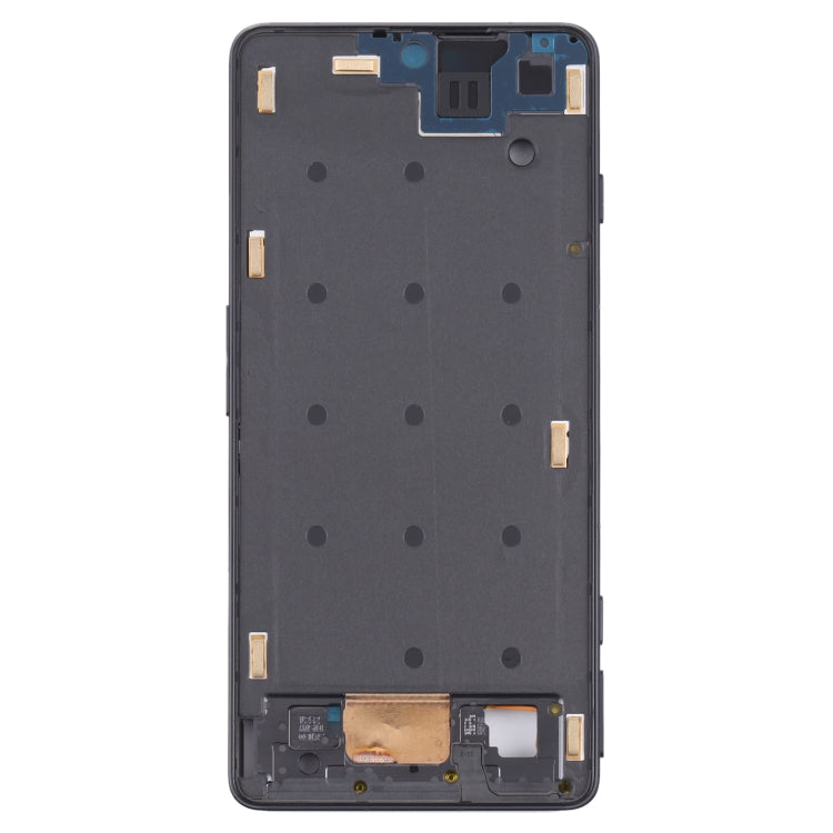 Front Housing LCD Frame Bezel Plate for Xiaomi Redmi K50 Gaming/Poco F4 GT(Black) - Frame Bezel Plate by PMC TechLife | Online Shopping South Africa | PMC TechLife