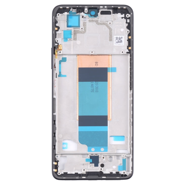 Front Housing LCD Frame Bezel Plate for Xiaomi Redmi K40S / Poco F4(Black) - free shipping - PMC TechLife - Order now!