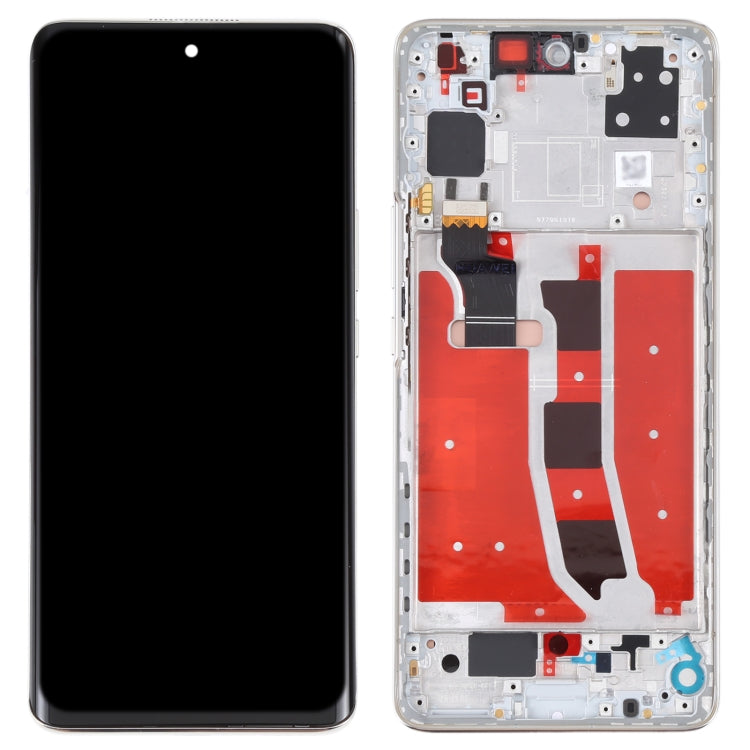 Original OLED LCD Screen for Huawei Nova 8 5G Digitizer Full Assembly with Frame(Silver) - free shipping - PMC TechLife - Order now!
