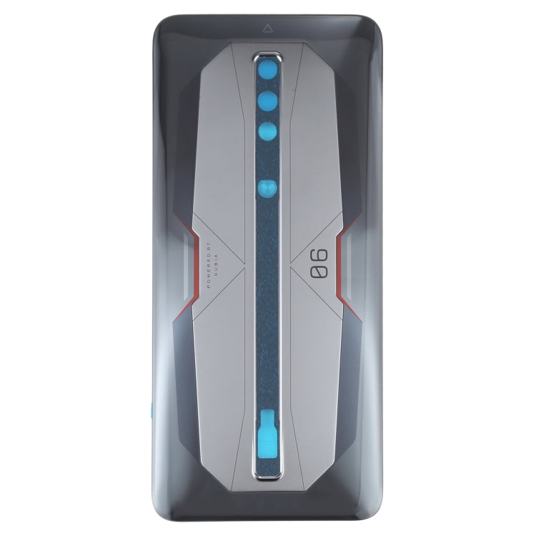 Battery Glass Back Cover for ZTE Nubia Red Magic 6 Pro NX669J-P(Grey) - For ZTE by PMC TechLife | Online Shopping South Africa | PMC TechLife