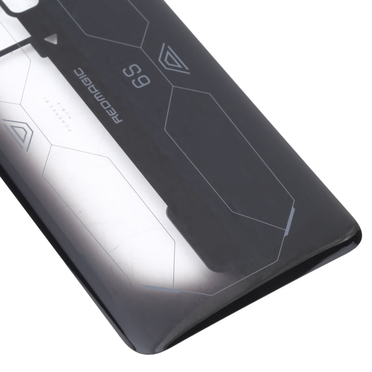 Battery Glass Back Cover for ZTE Nubia Red Magic 6S(Transparent Black) - free shipping - PMC TechLife - Order now!