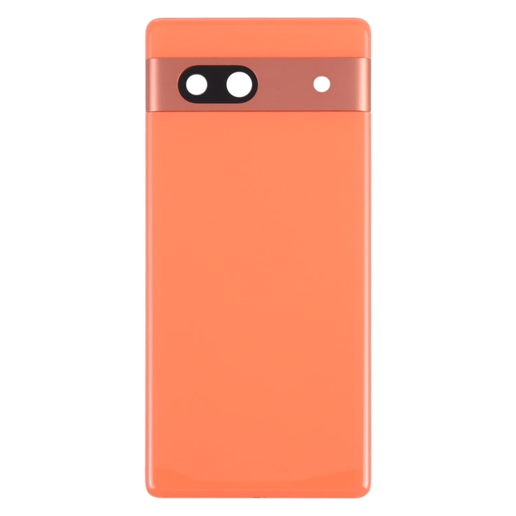 For Google Pixel 7A Original Battery Back Cover with Camera Lens Cover(Orange) - Back Cover by PMC TechLife | Online Shopping South Africa | PMC TechLife