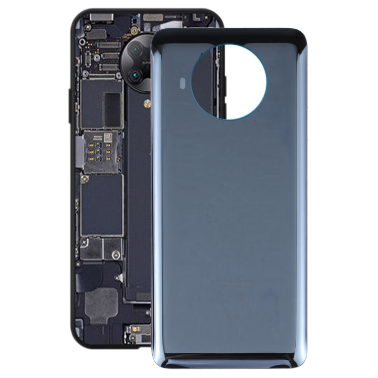 Glass Battery Back Cover for Xiaomi Redmi Note 9 Pro 5G/Mi 10T Lite 5G(Black) - free shipping - PMC TechLife - Order now!