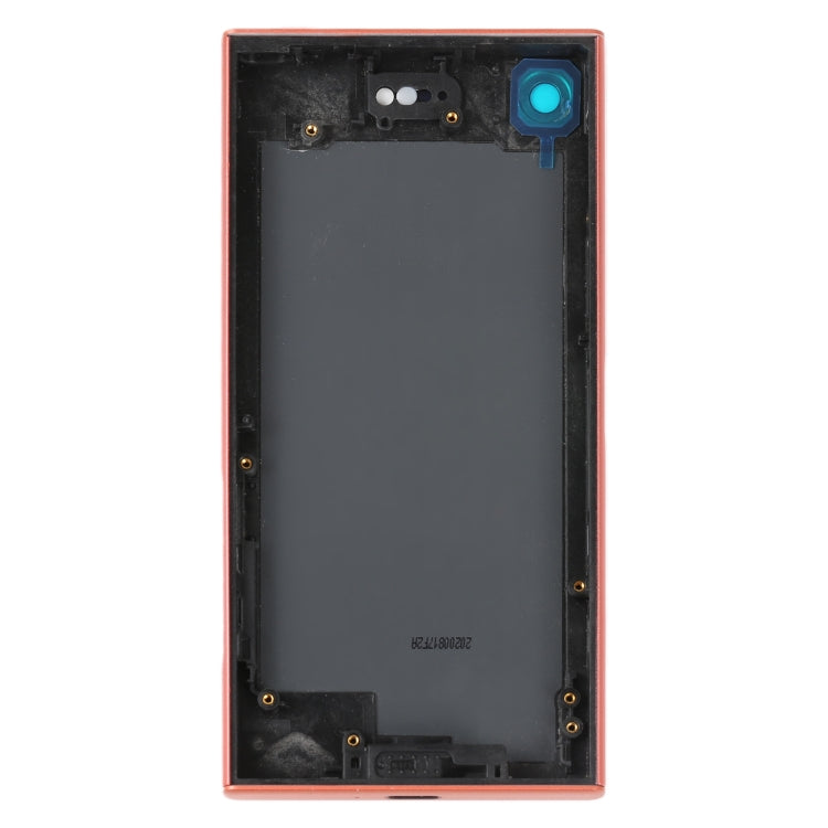 Original Battery Back Cover with Camera Lens Cover for Sony Xperia XZ1 Compact(Orange) - Back Cover by PMC TechLife | Online Shopping South Africa | PMC TechLife